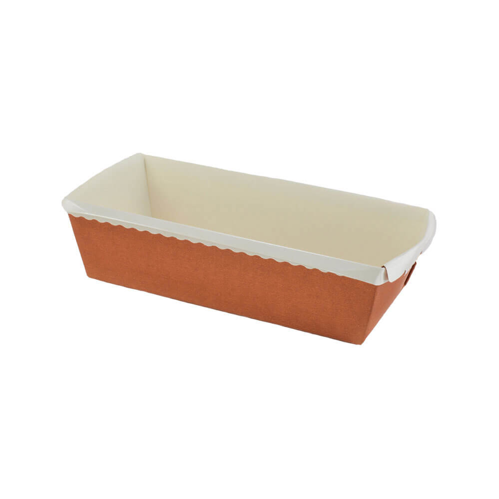 Wah TAH Trading Orange and Green Silicone Rectangular Cake/Loaf Pan Set (Set of 2)