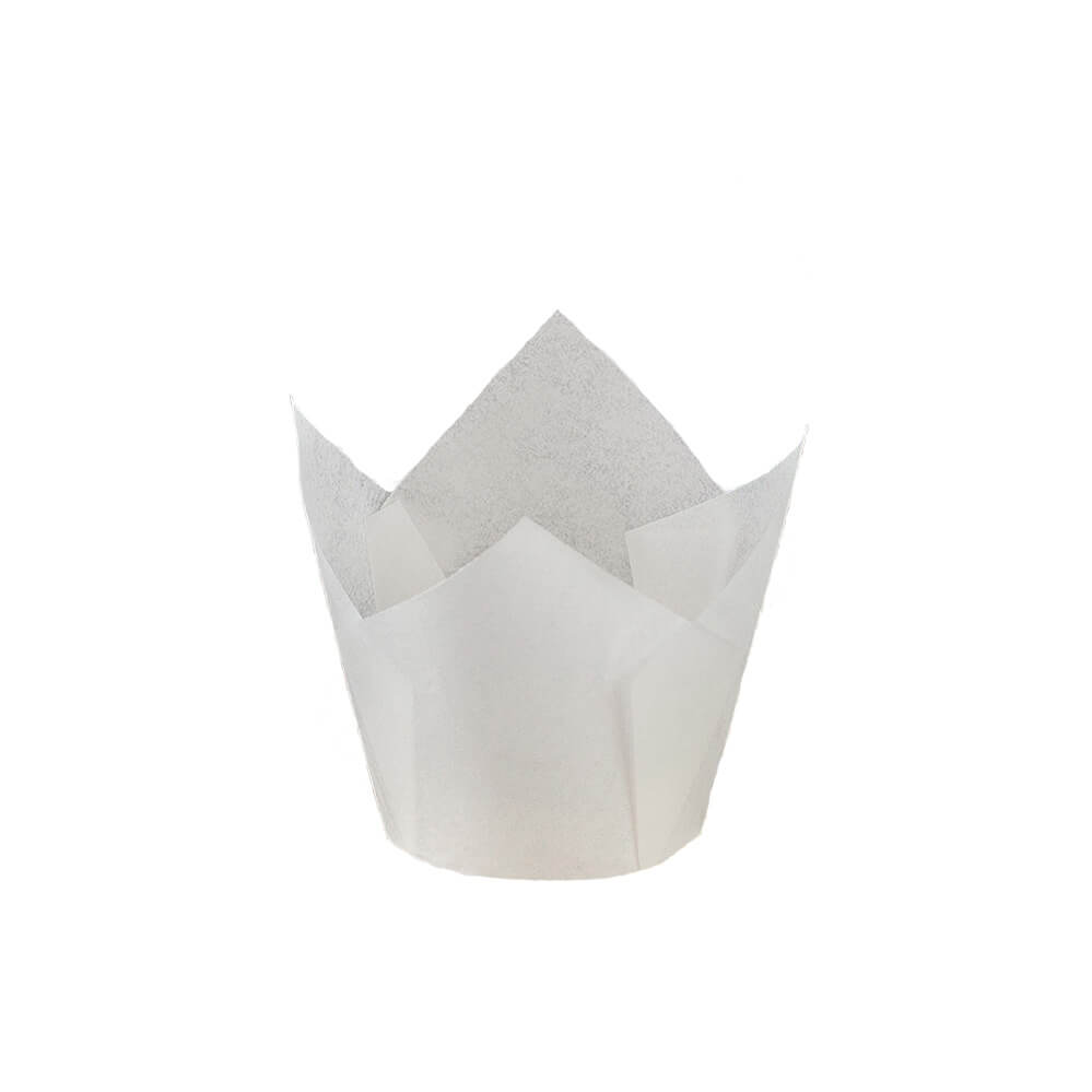 3 White Baking Paper Cup, Bakery Paper Cup